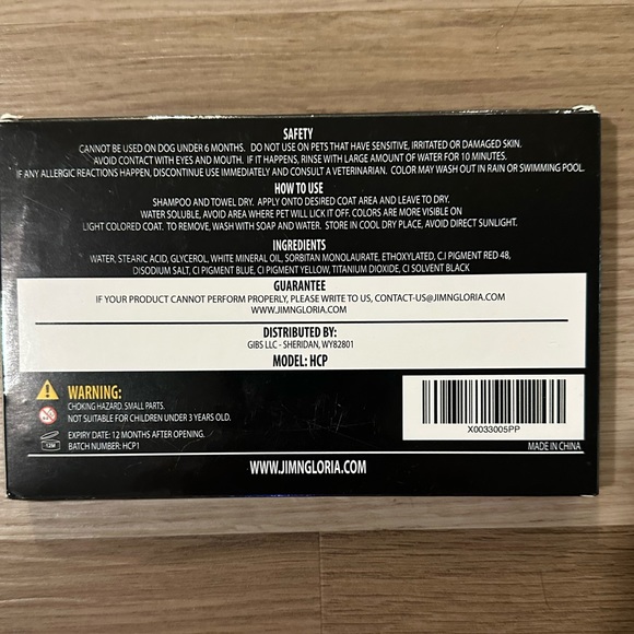 JIM & GLORIA ~ TEMPORARY PET HAIR DYE CHALK - Picture 4 of 6